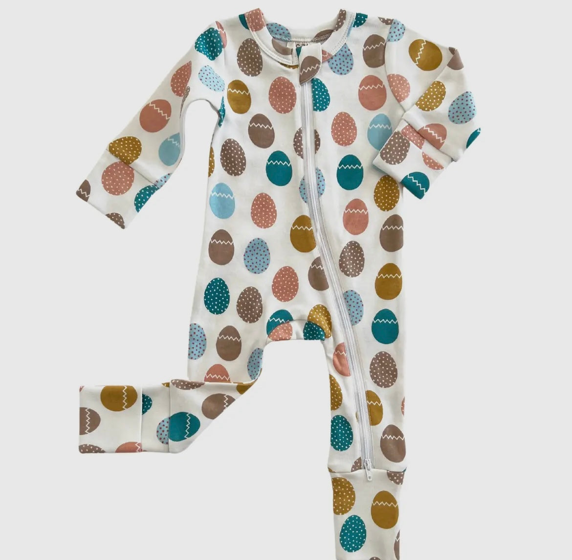 Easter Egg Hunt 2 Way Zip Romper