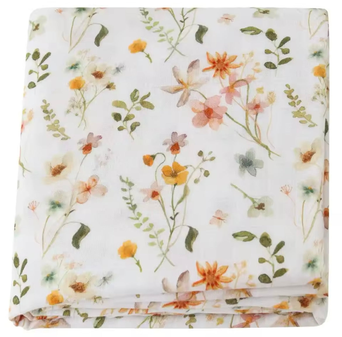 Cotton Muslin Swaddle Baby Blankets