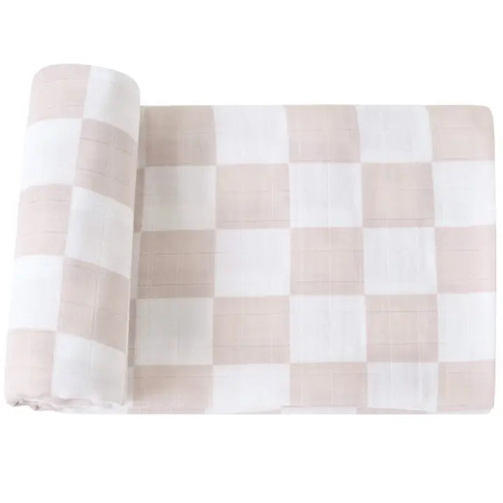 Cotton Muslin Swaddle Baby Blankets
