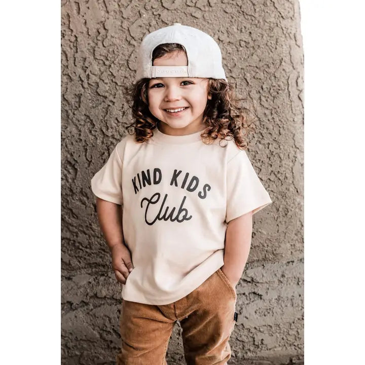 Kind Kids Club Mauve & Tan T-Shirt