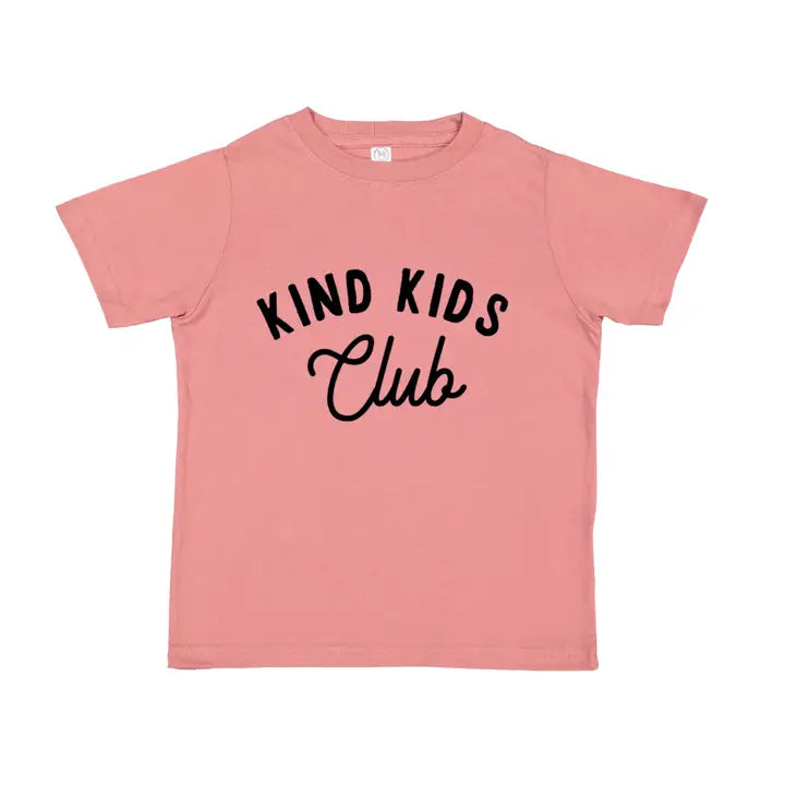 Kind Kids Club Mauve & Tan T-Shirt