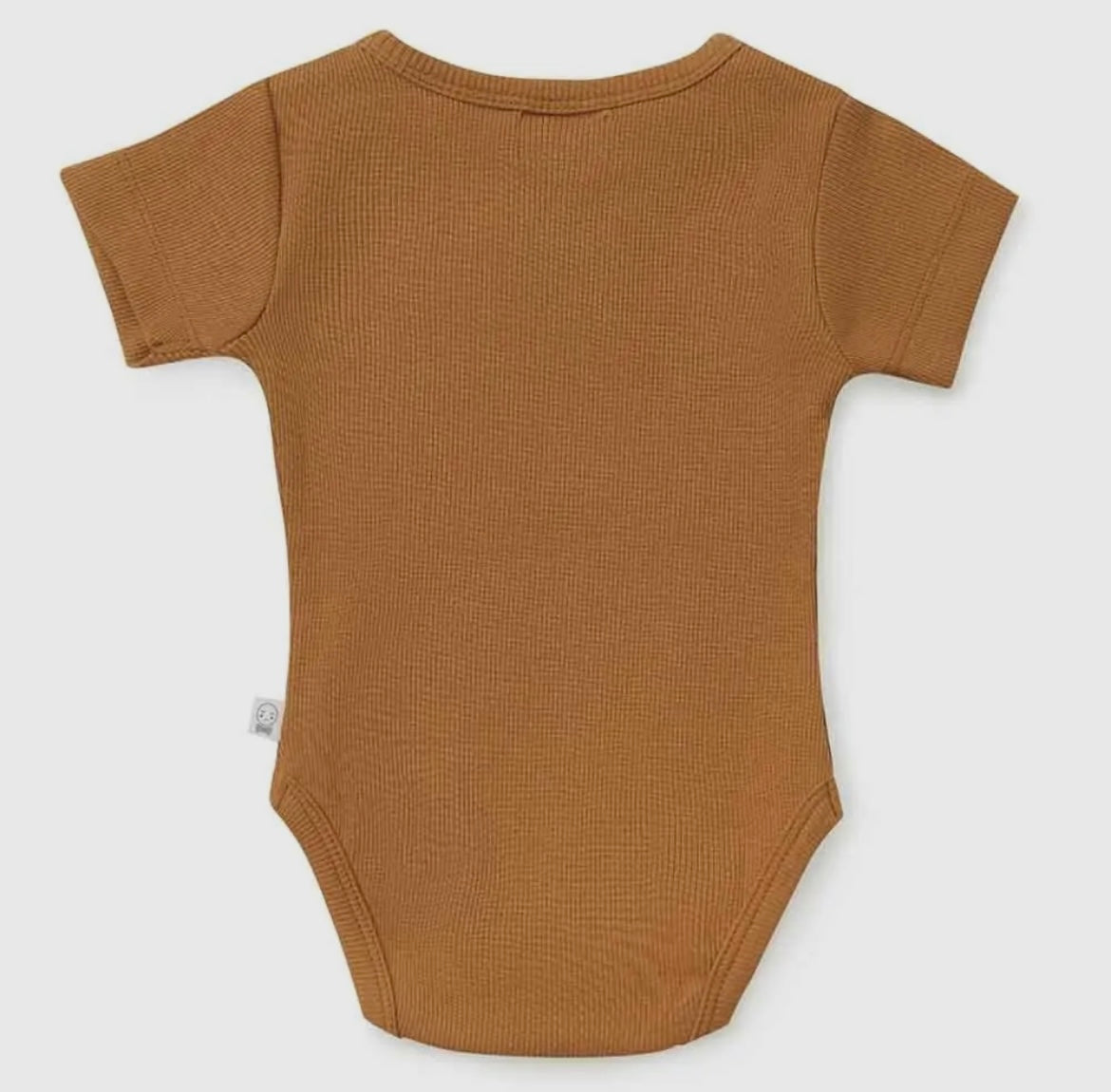 Rust Ribbed Bodysuit