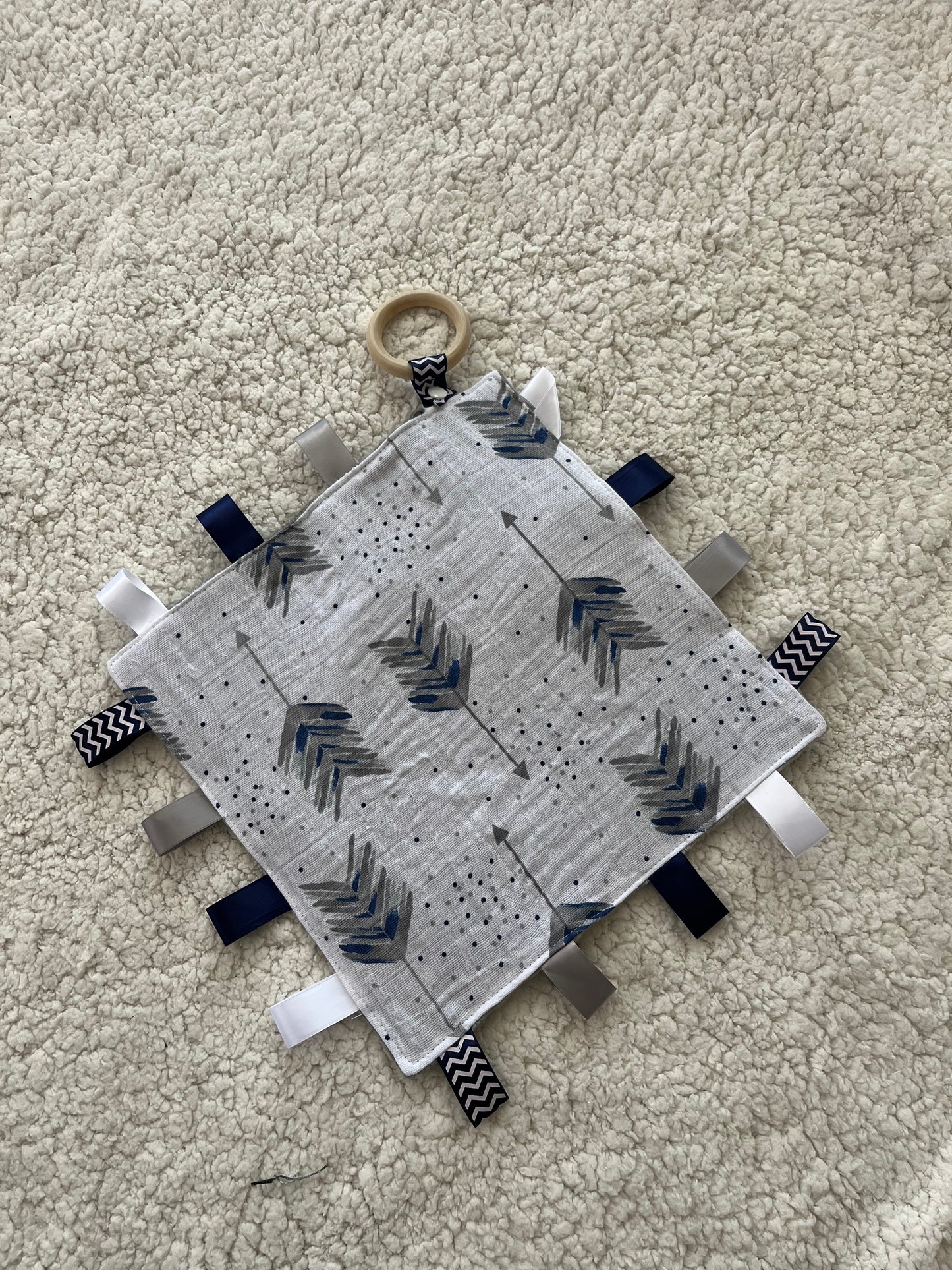 Minky Tag Blanket