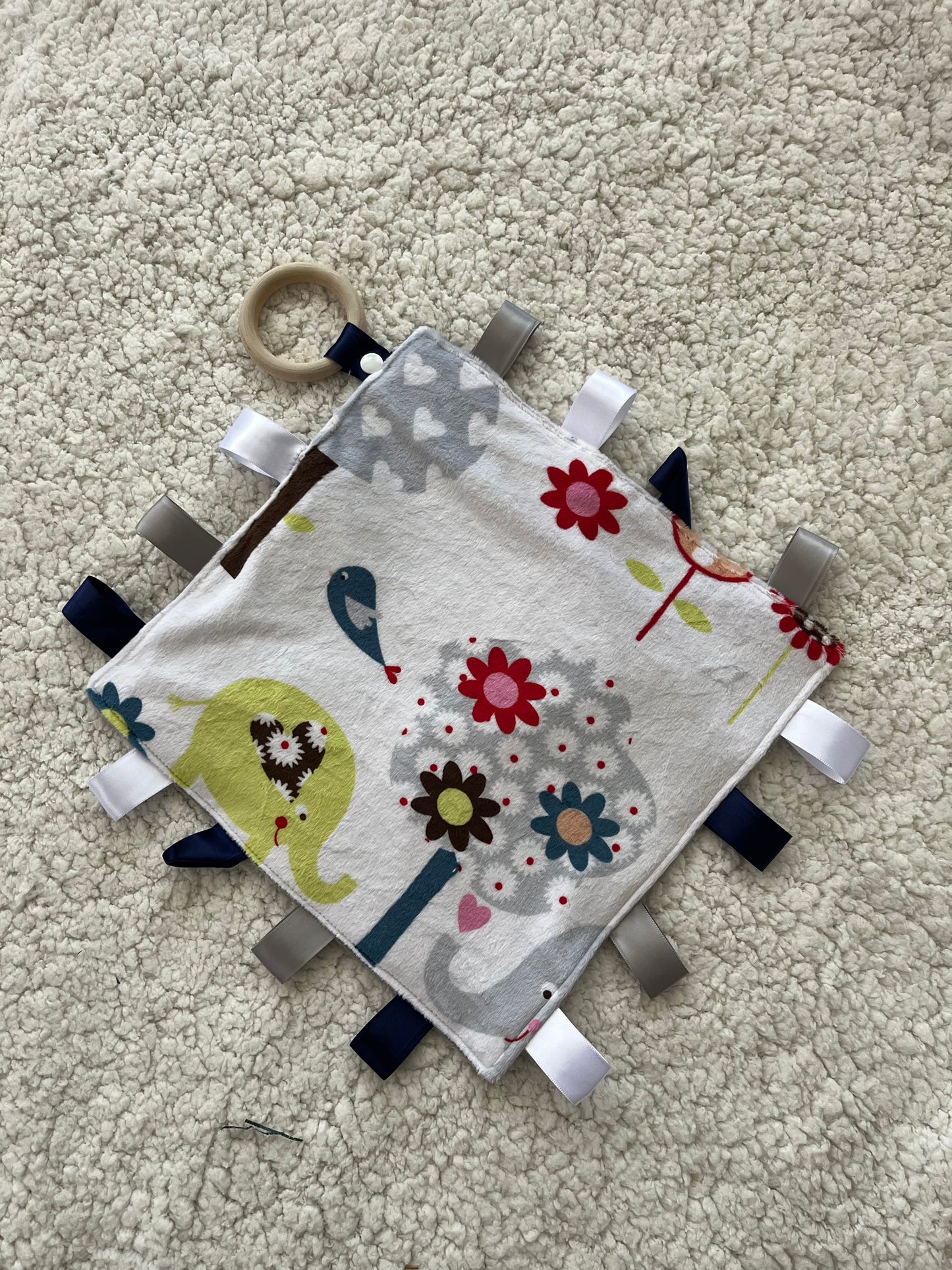 Minky Tag Blanket