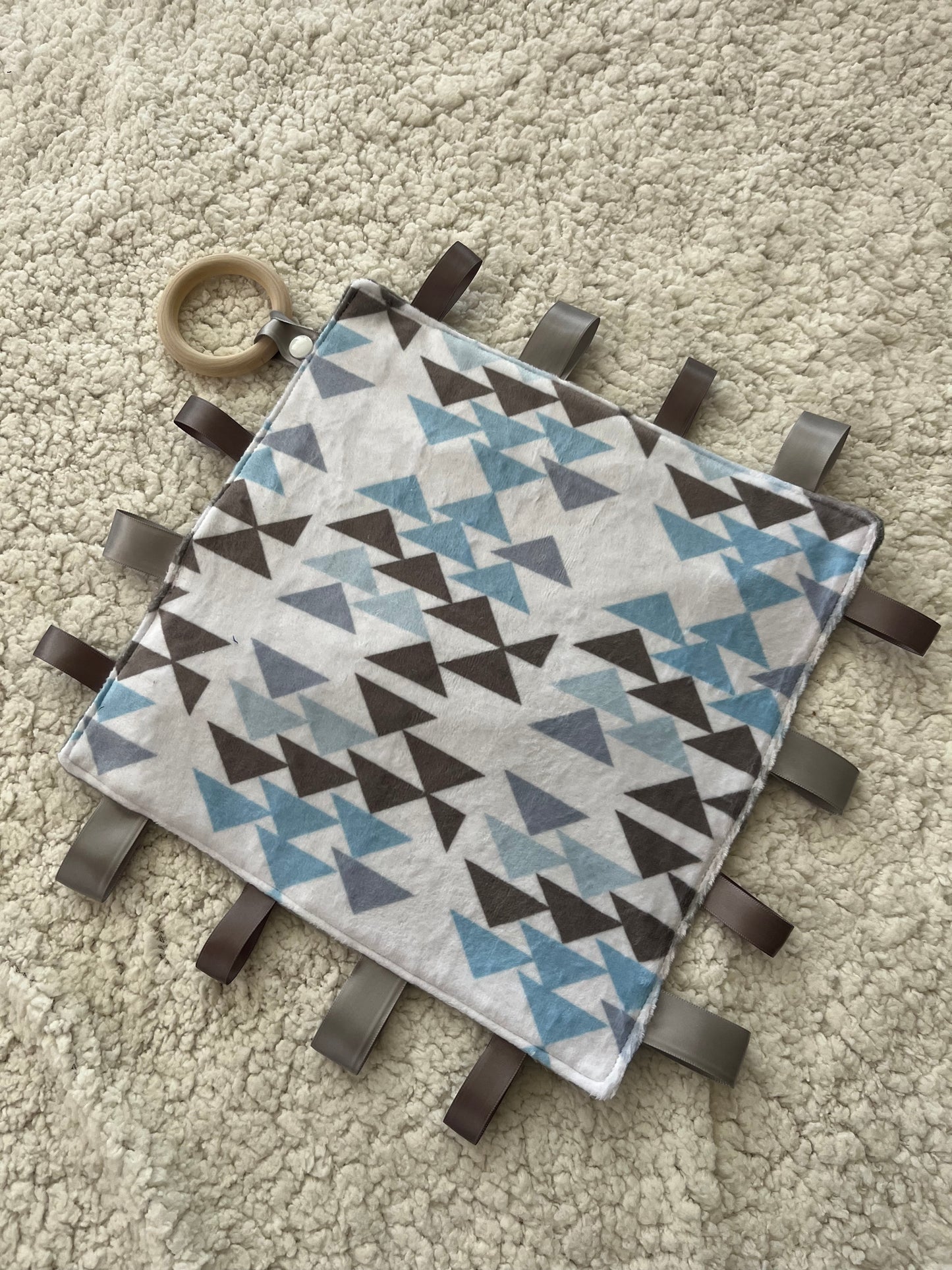 Minky Tag Blanket