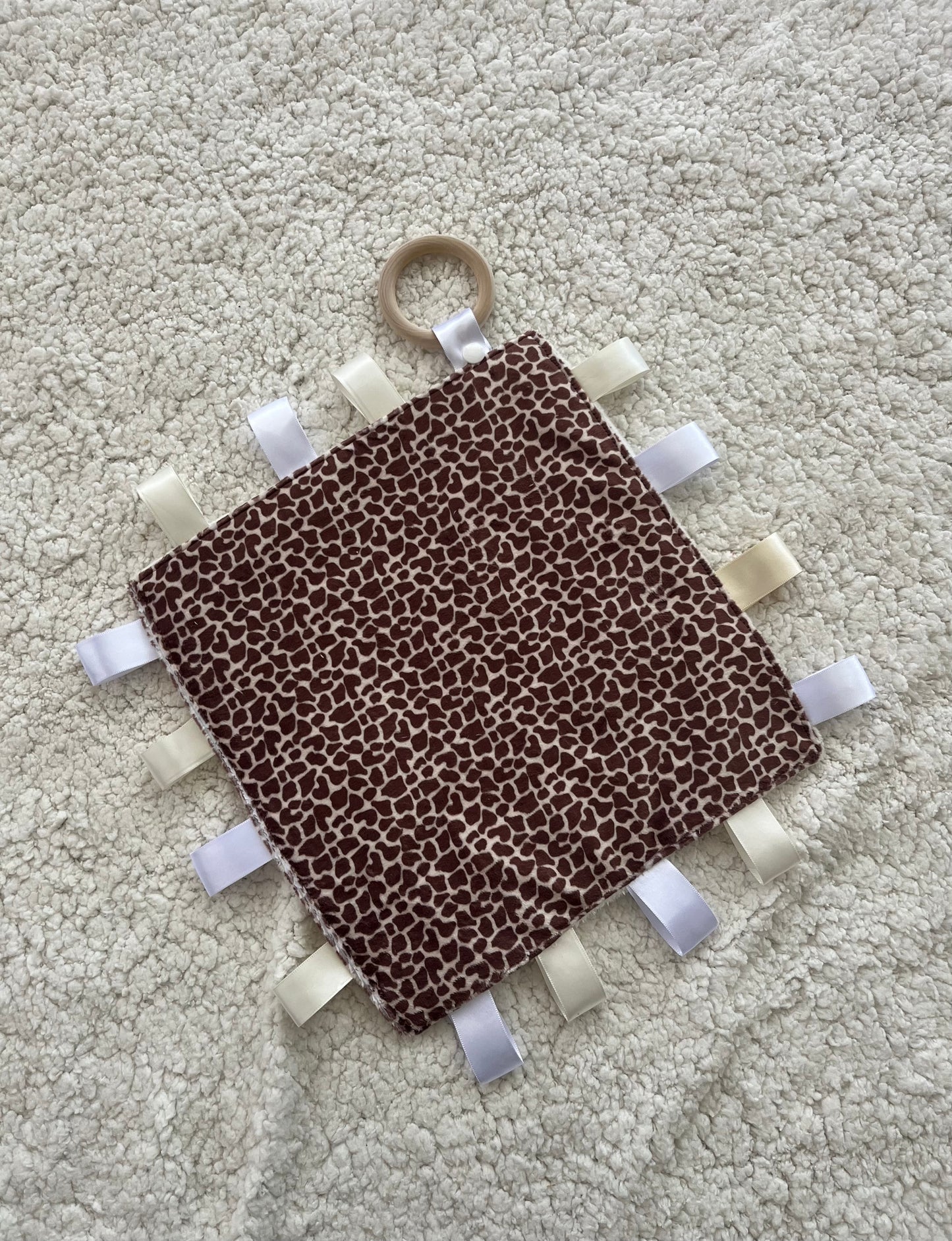 Minky Tag Blanket