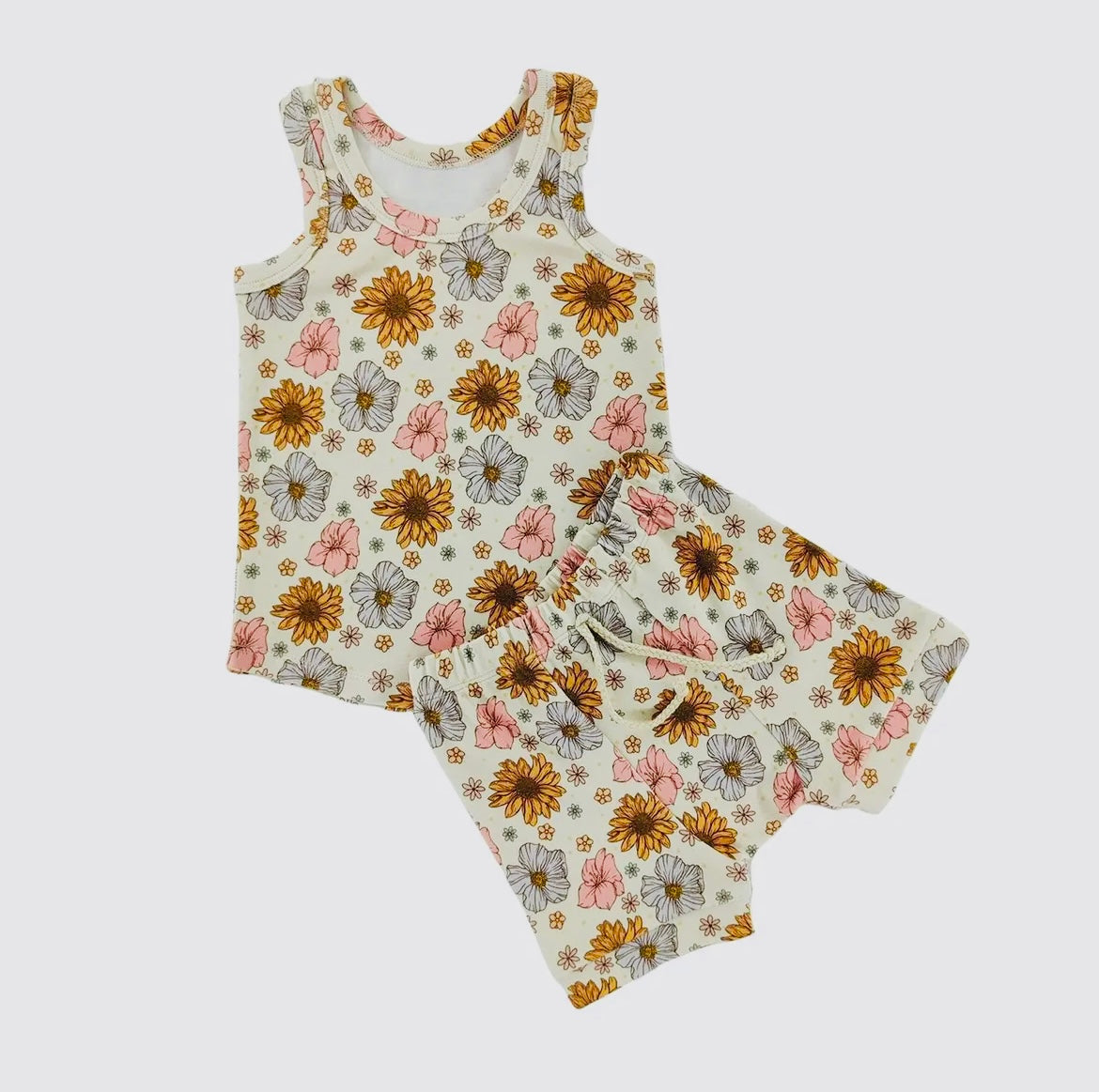 Floral Summer Tank Set