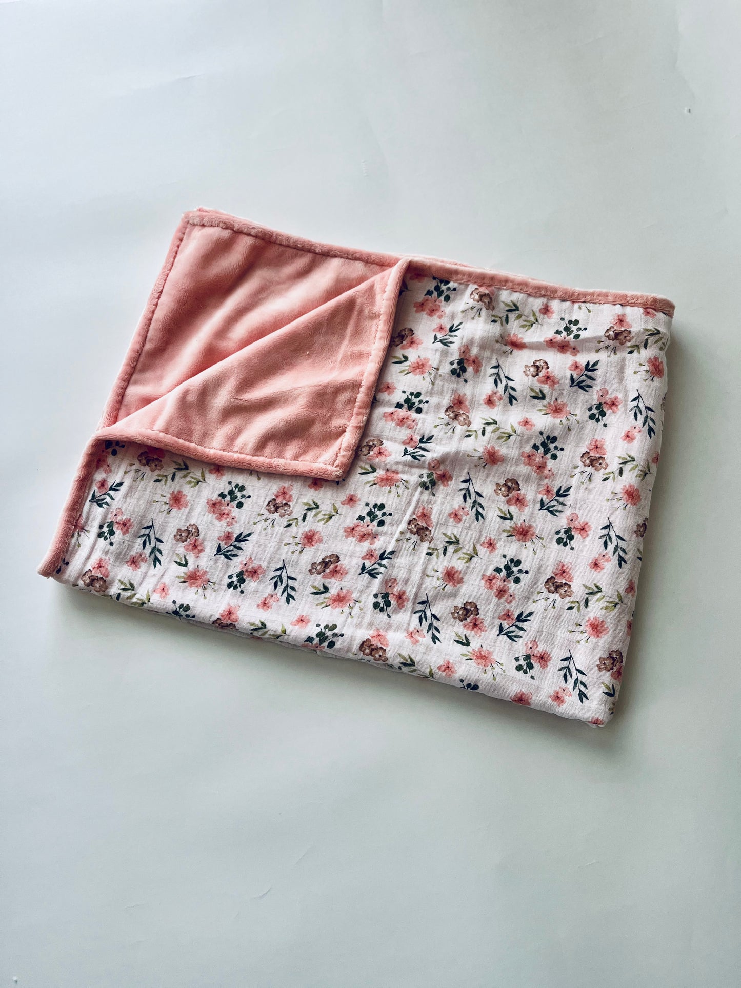 Minky Double sided Baby Blankets