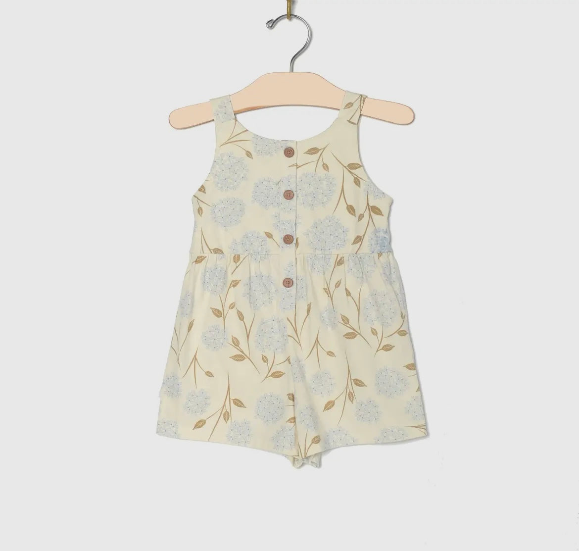 Toddler Hydrangea Print Tank Romper