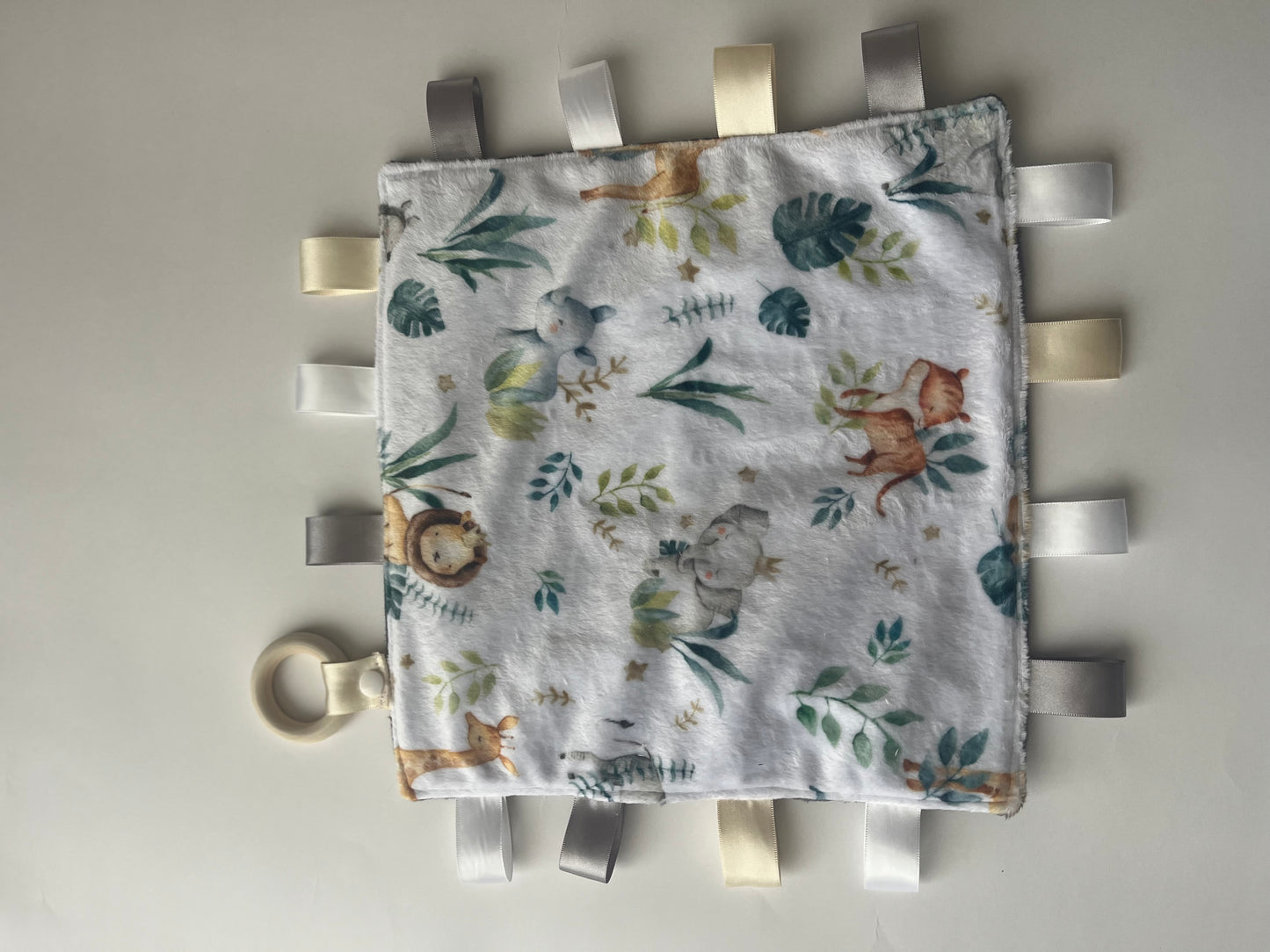 Minky Tag Blanket