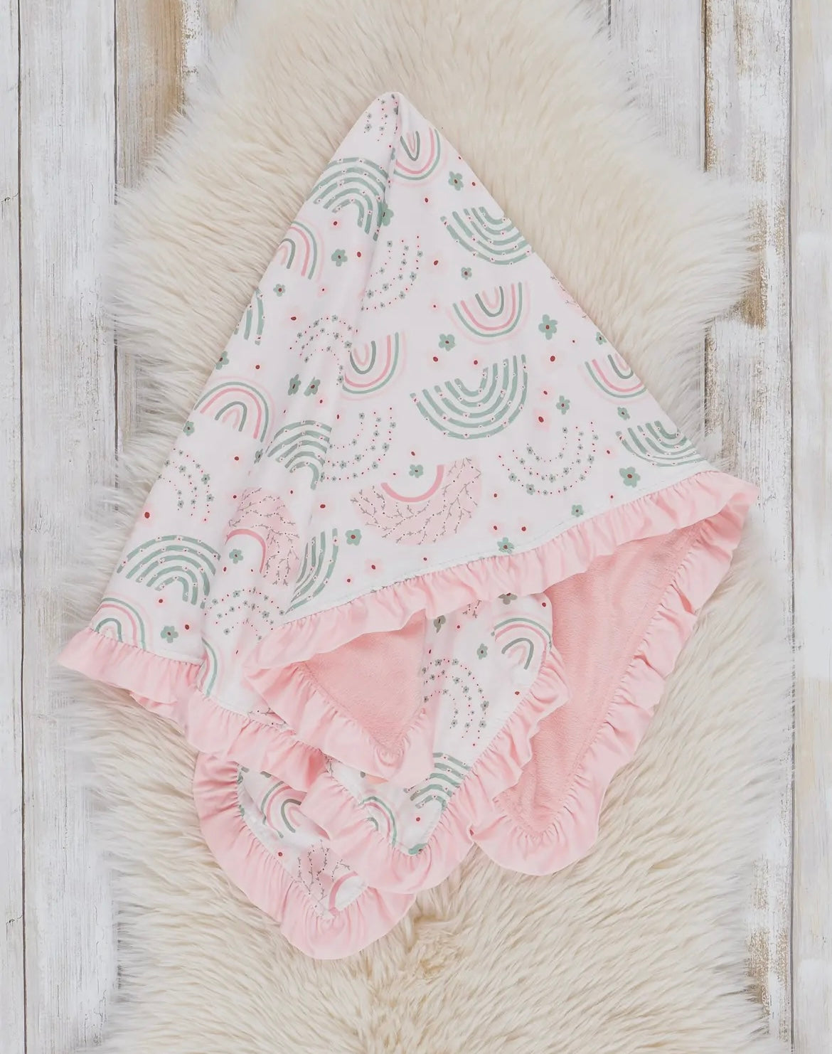 Minky Double sided Baby Blankets