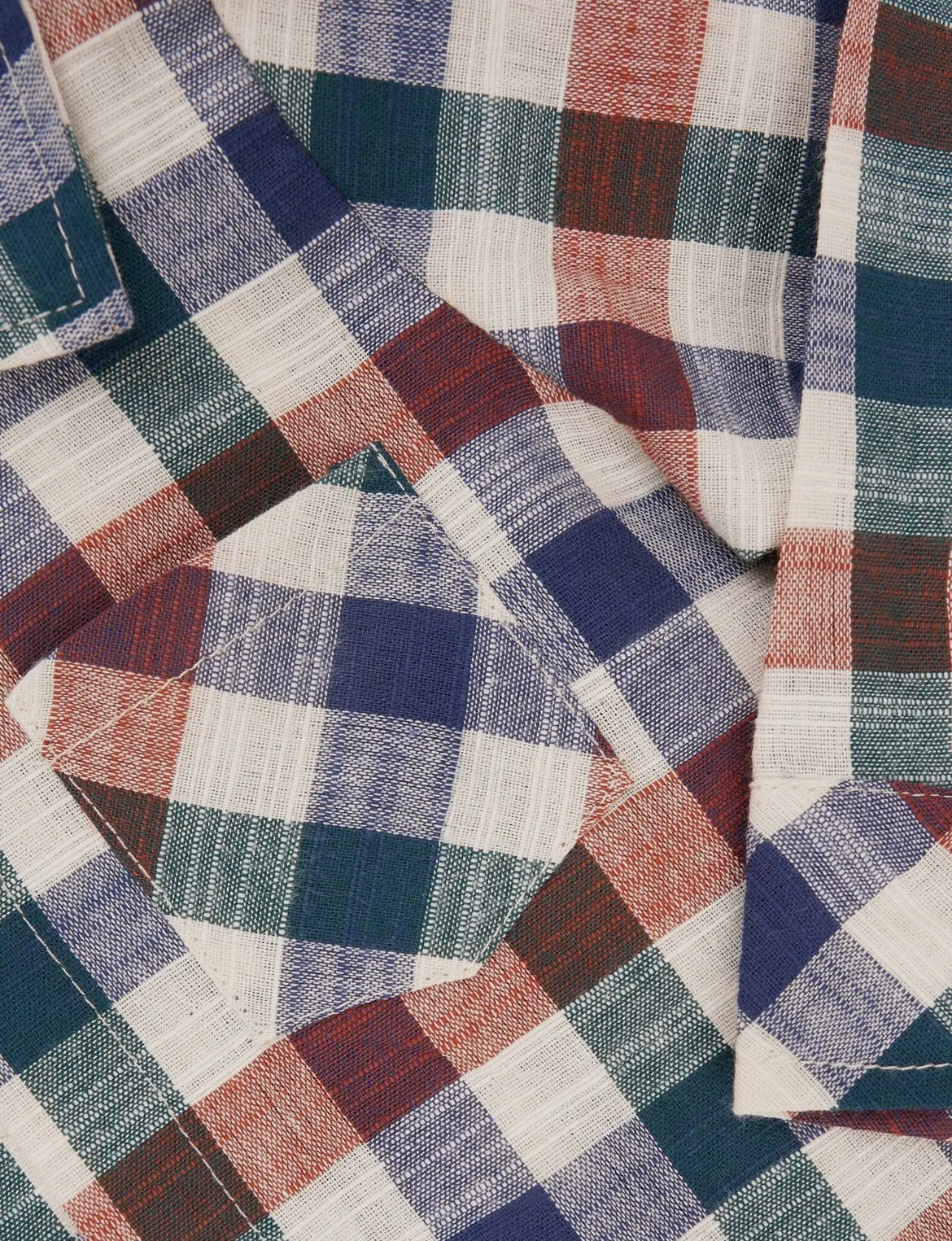 Baby Boy Plaid Button Up Bubble