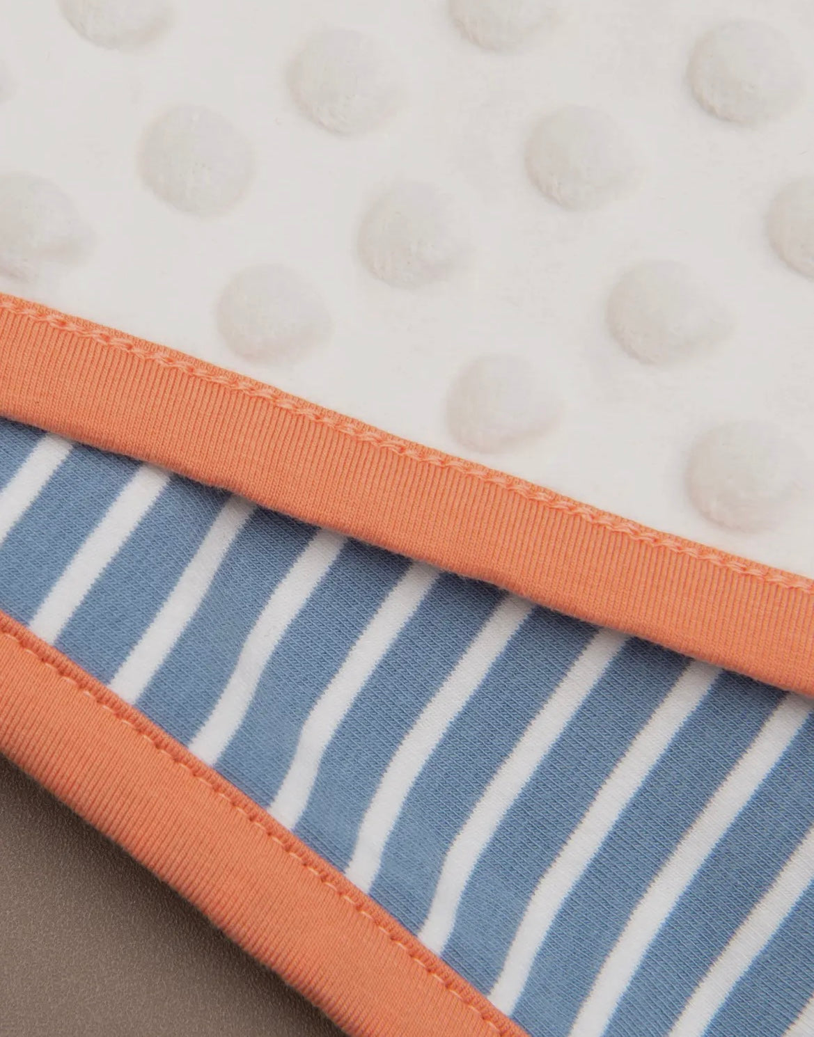 2 sided Minky & Cotton Baby Blanket