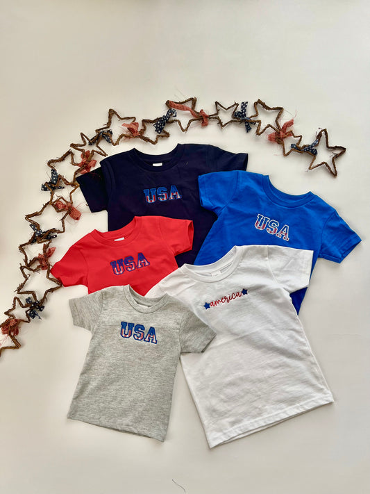 Short Sleeve Patriotic T-Shirt