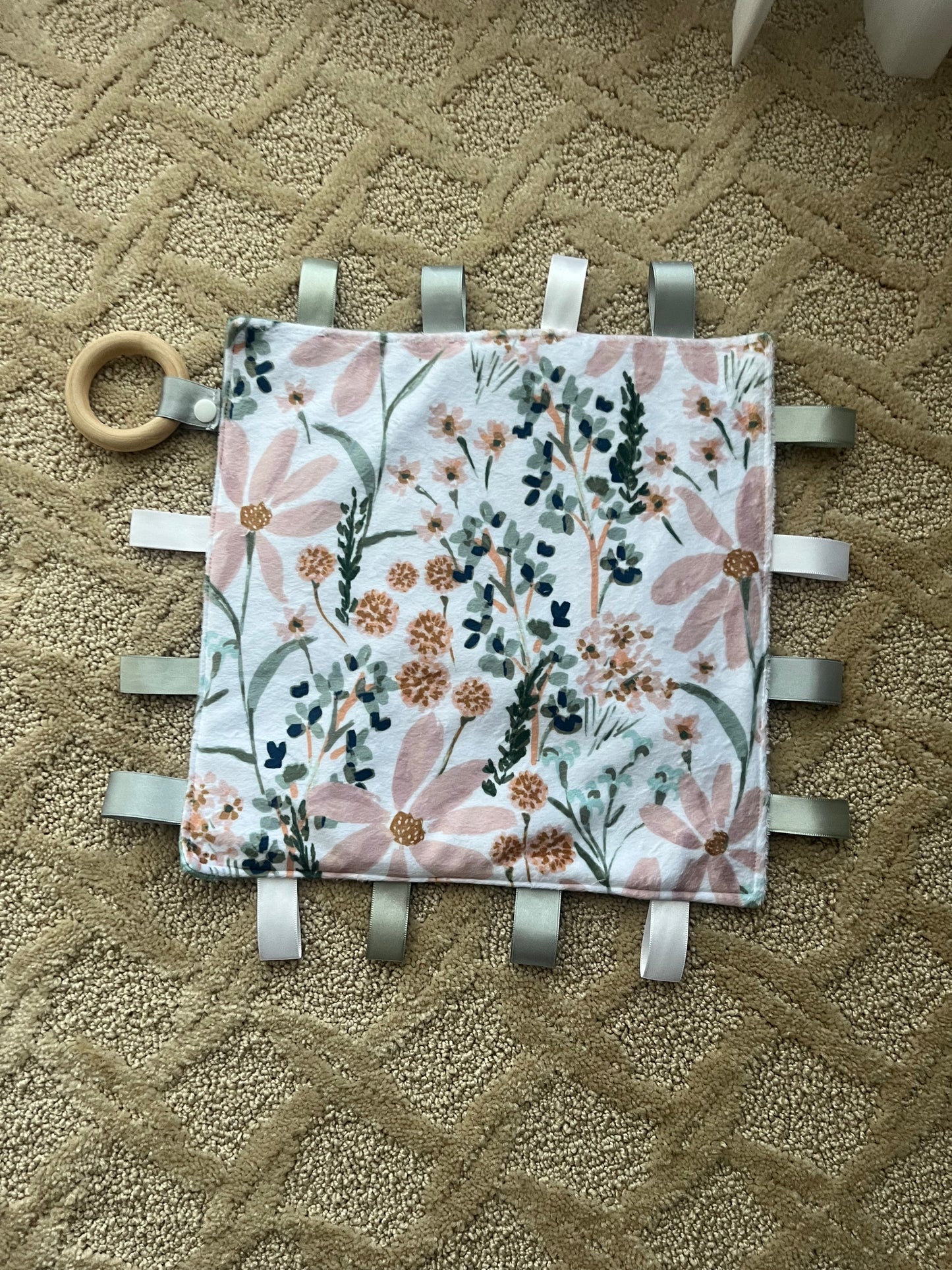 Minky Tag Blanket