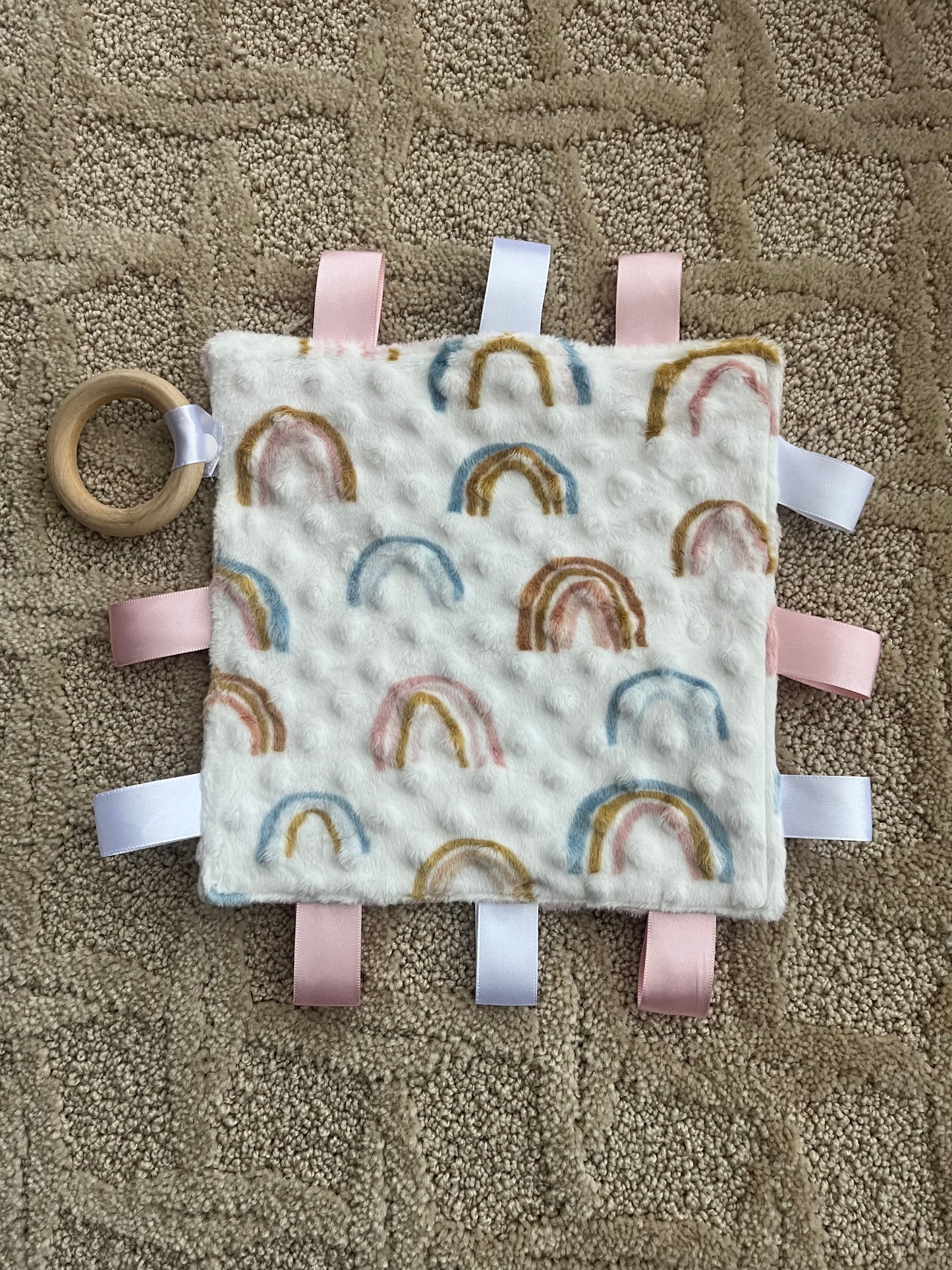 Minky Tag Blanket