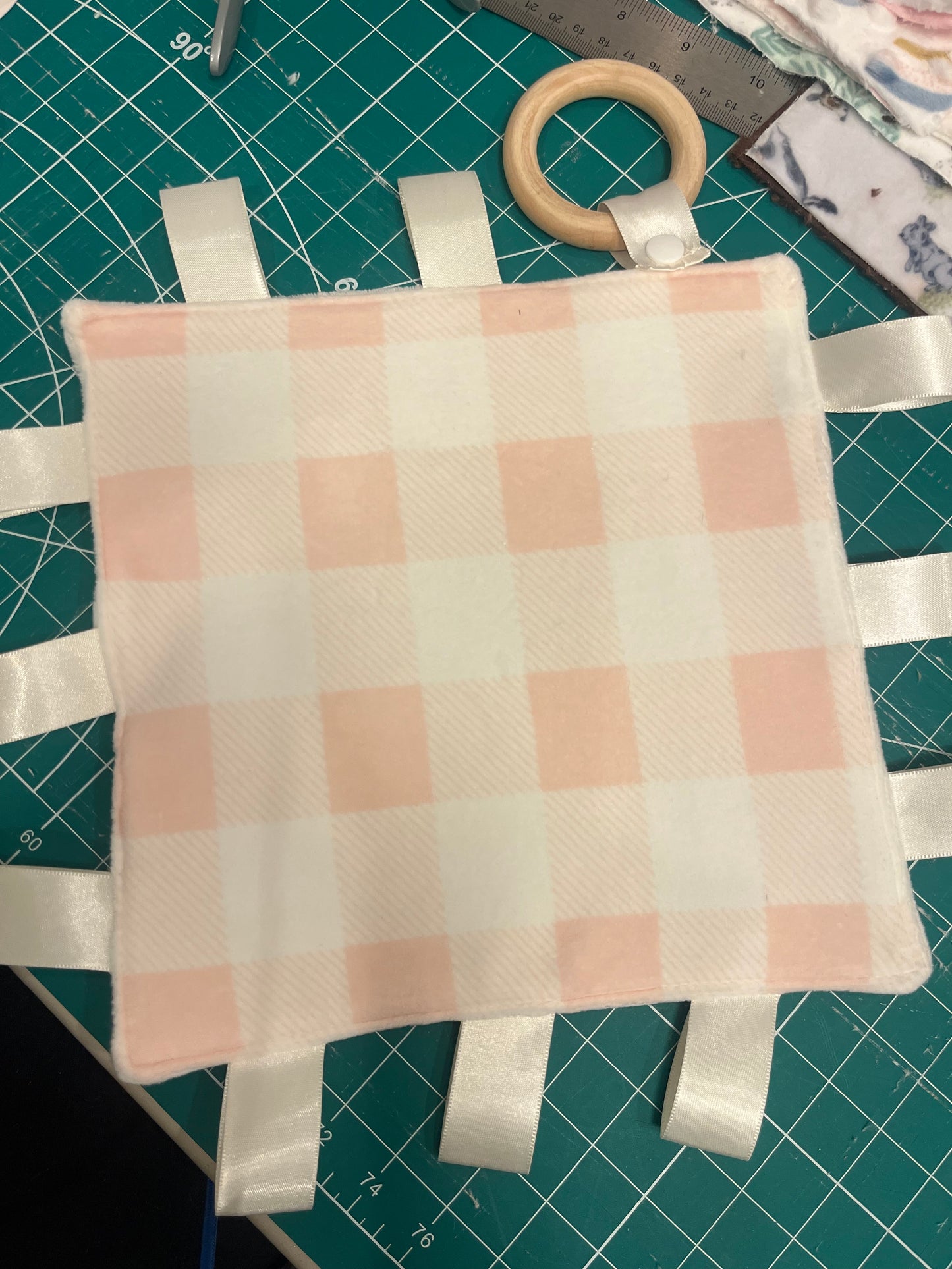 Minky Tag Blanket
