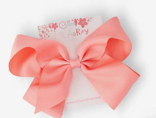 Grosgrain Hair Bow Clip