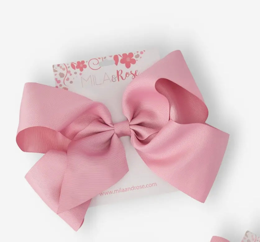 Grosgrain Hair Bow Clip