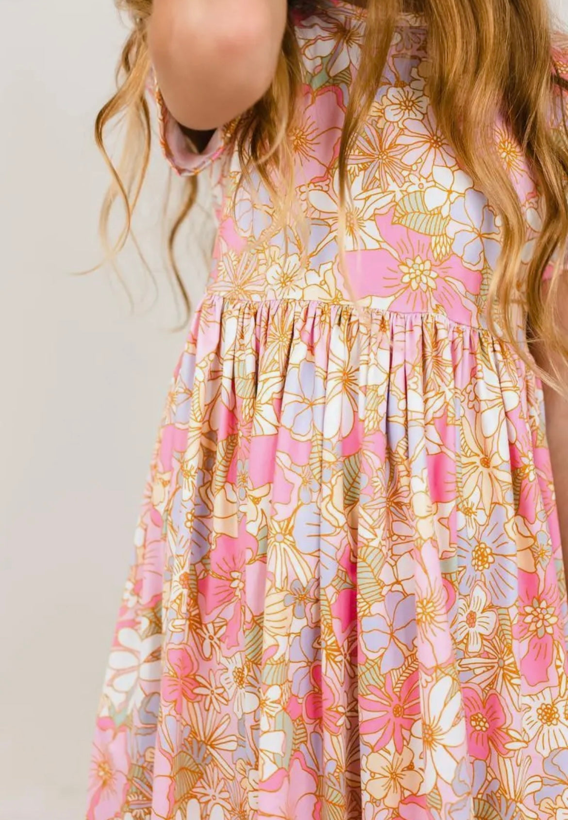 Girl Buttercup Pocket Twirl Dress