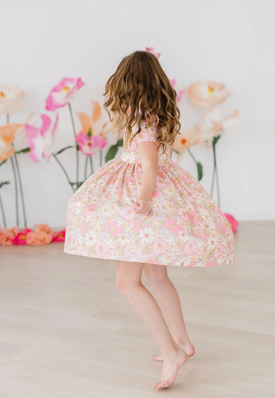 Girl Buttercup Pocket Twirl Dress