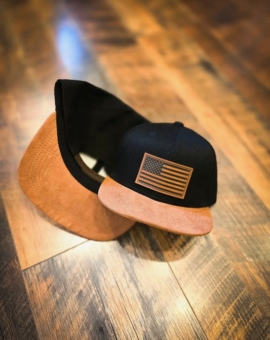 American Flag Suede Bill Toddler & Youth Hat
