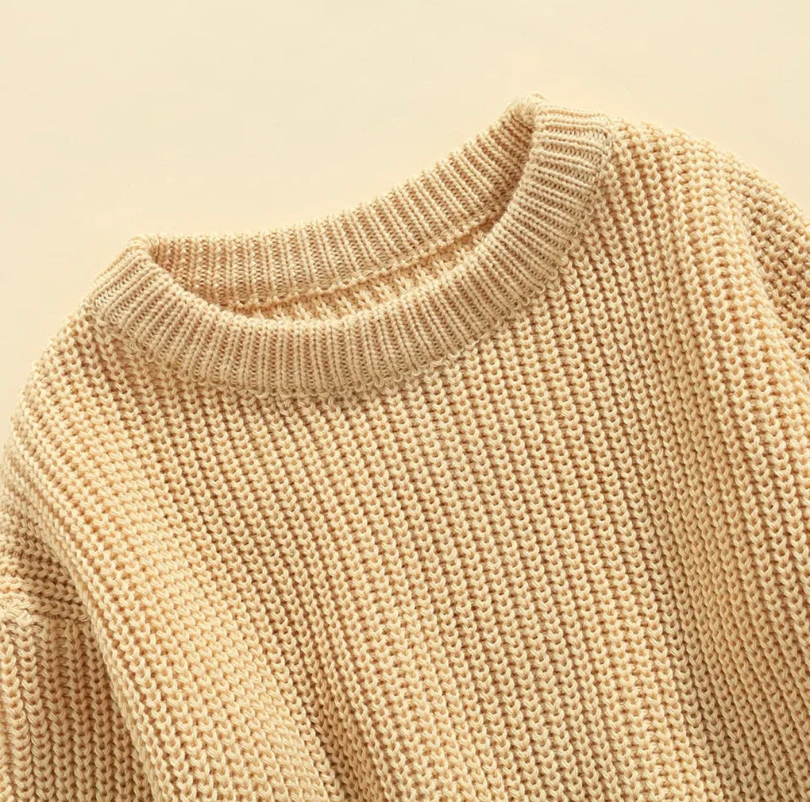 Baby/Toddler Oversized Chunky Sweater