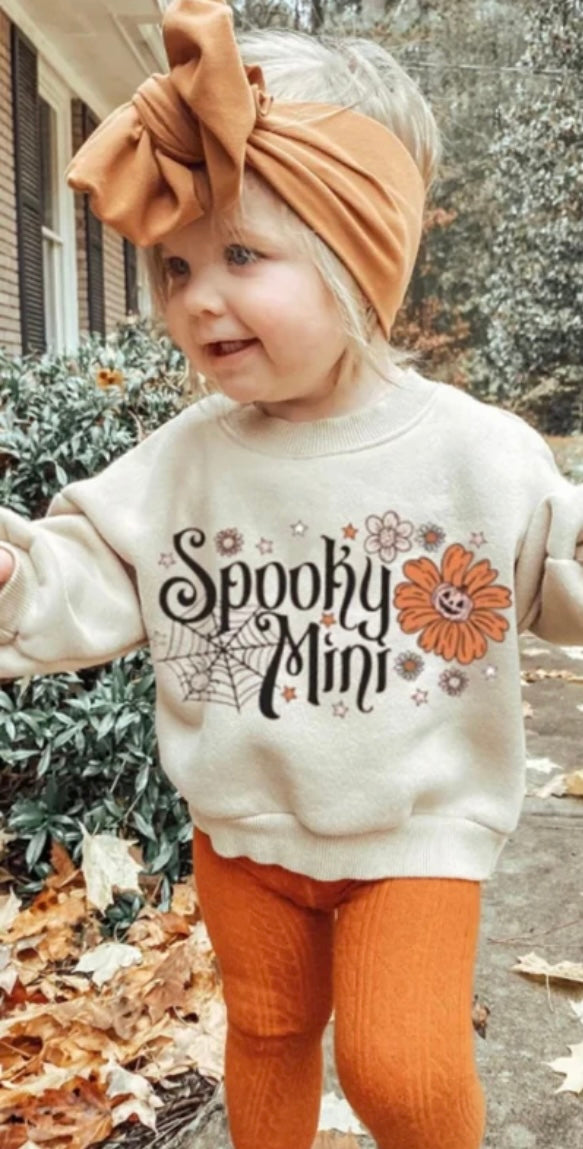 Girl Spooky Halloween Sweatshirt