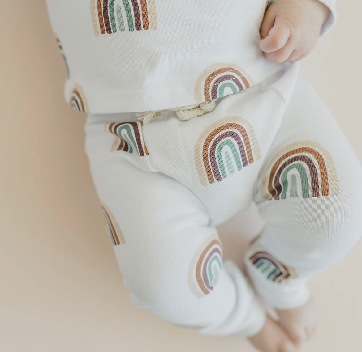 Girl Rainbow 2 Piece Cotton Lounge Set