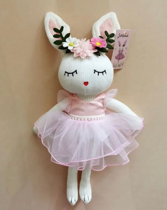 Lovely Stuffed Ballerina Bunny