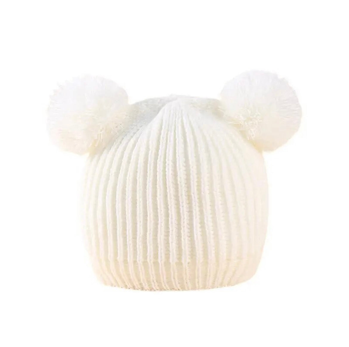 Winter White Baby Beanie