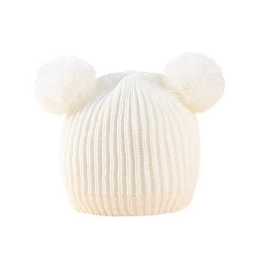 Winter White Baby Beanie