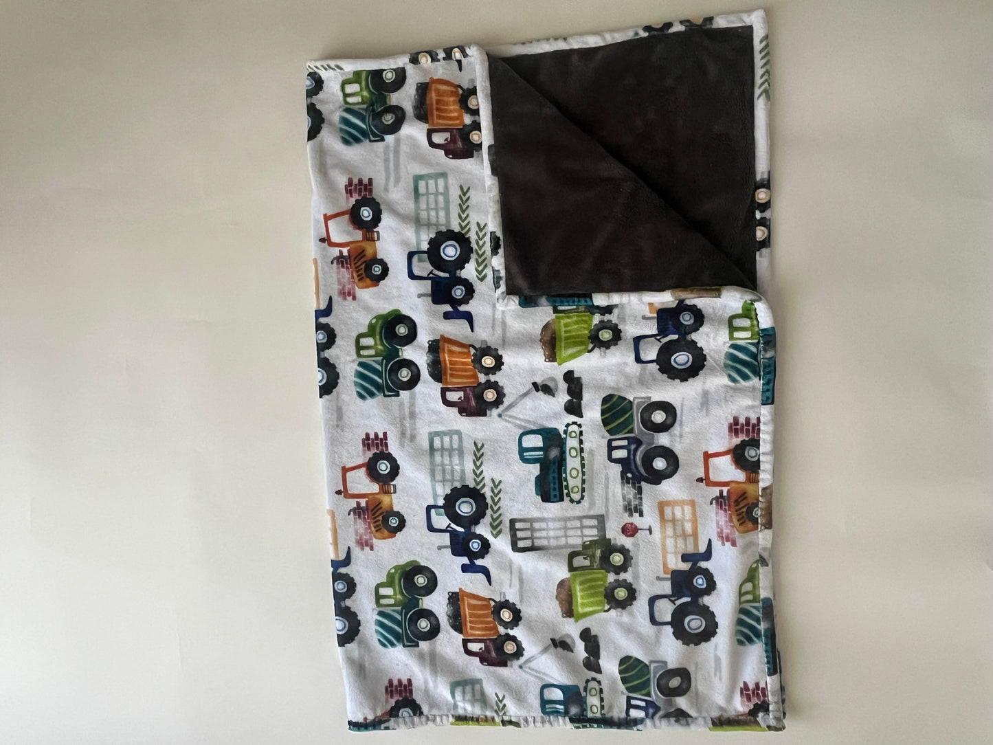 Minky Double sided Baby Blankets