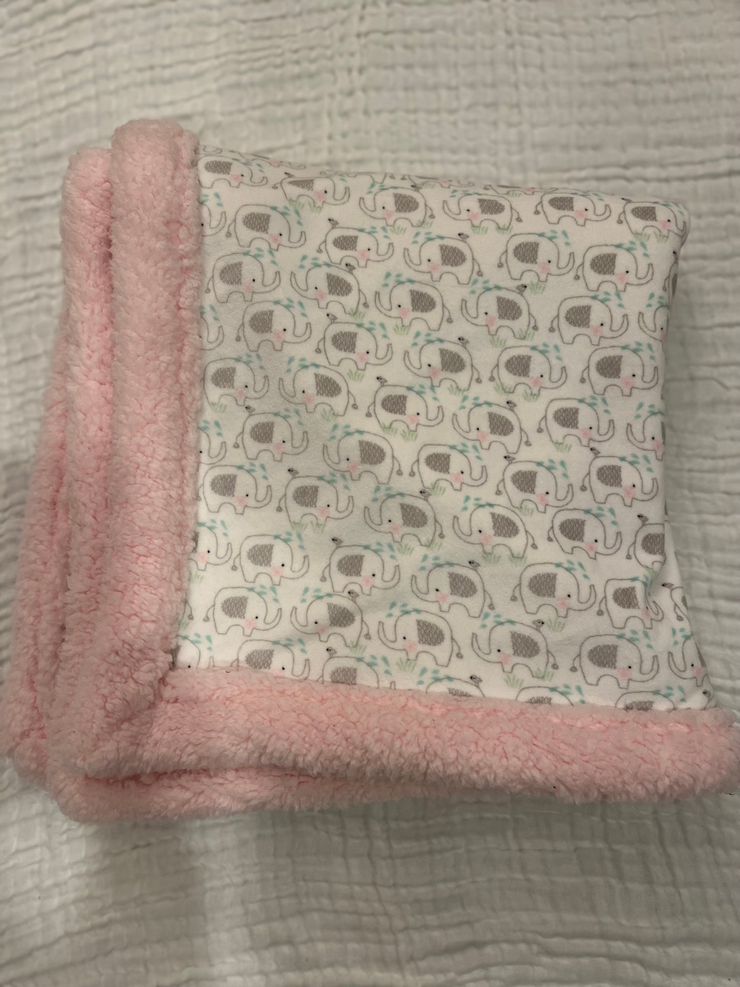 Minky Double sided Baby Blankets