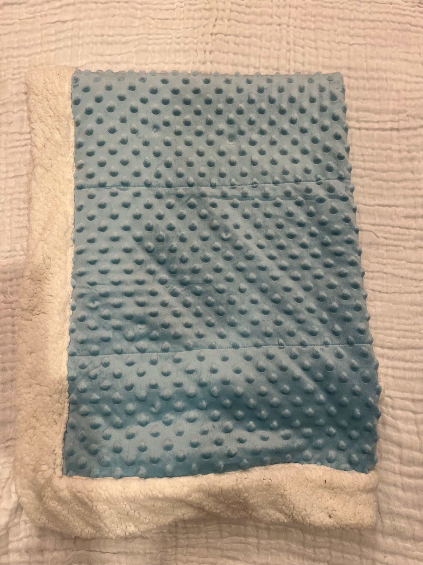 Minky Double sided Baby Blankets