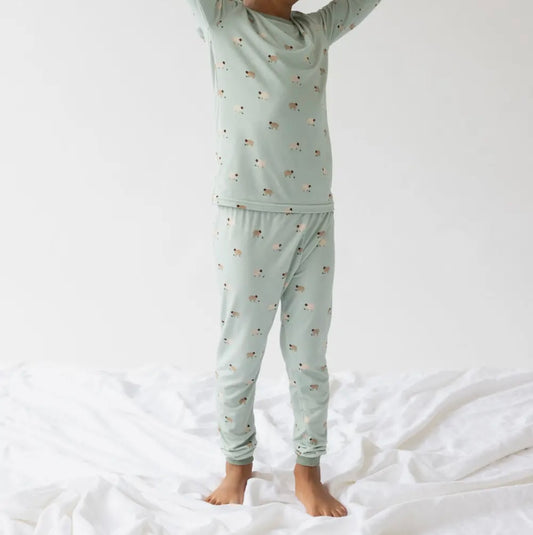 Kids Lamb Bamboo Pajama Set