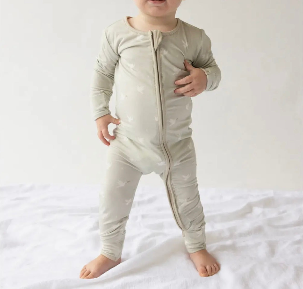 Baby Peace Bamboo Footed Sleeper