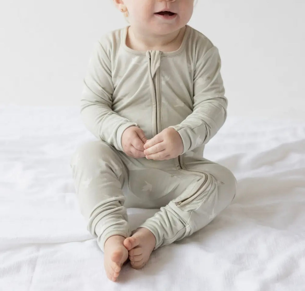 Baby Peace Bamboo Footed Sleeper