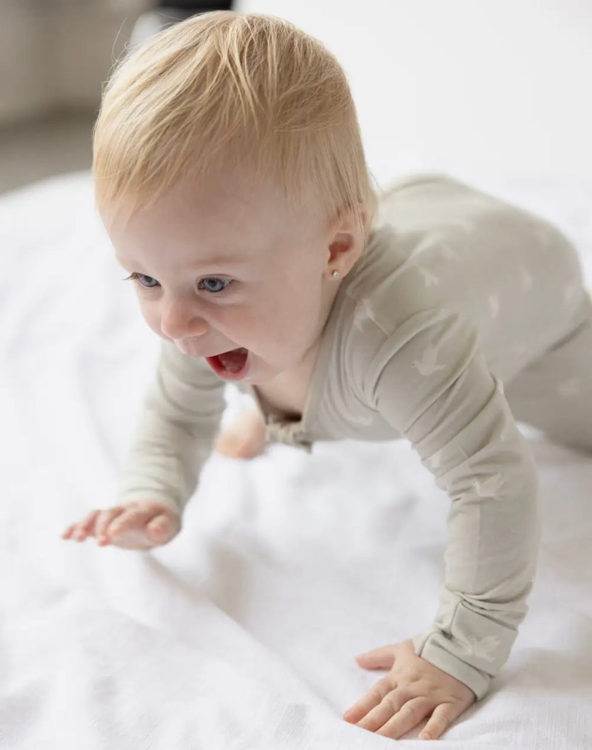 Baby Peace Bamboo Footed Sleeper