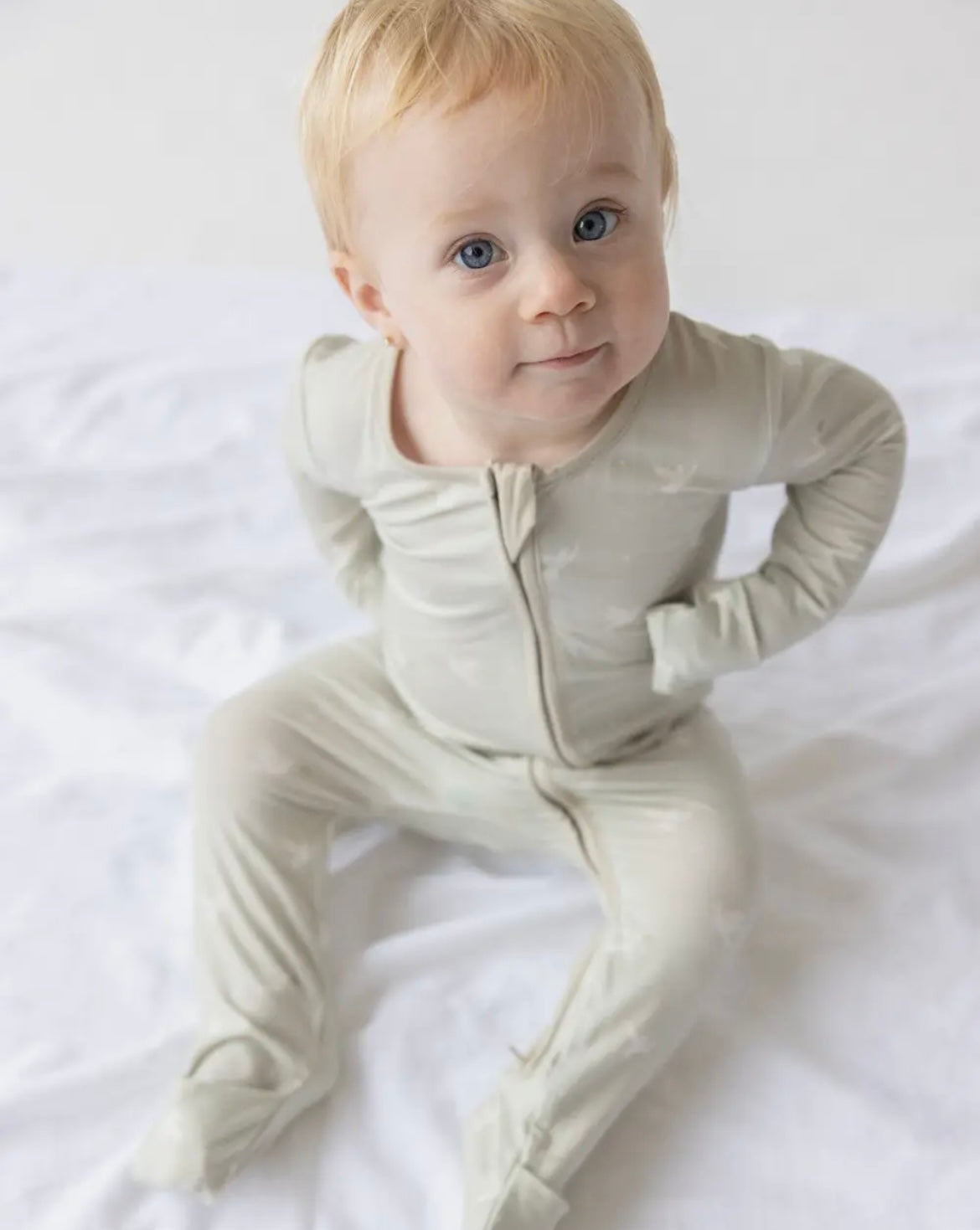 Baby Peace Bamboo Footed Sleeper