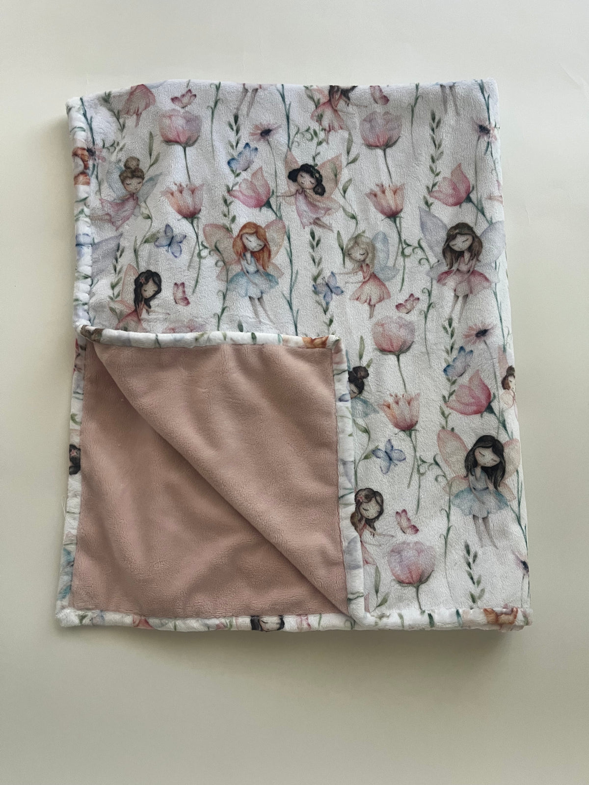 Minky Double sided Baby Blankets