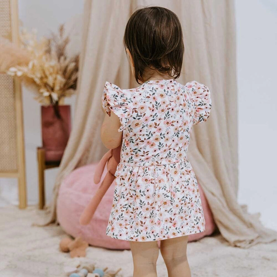 Spring Floral Girl Dress