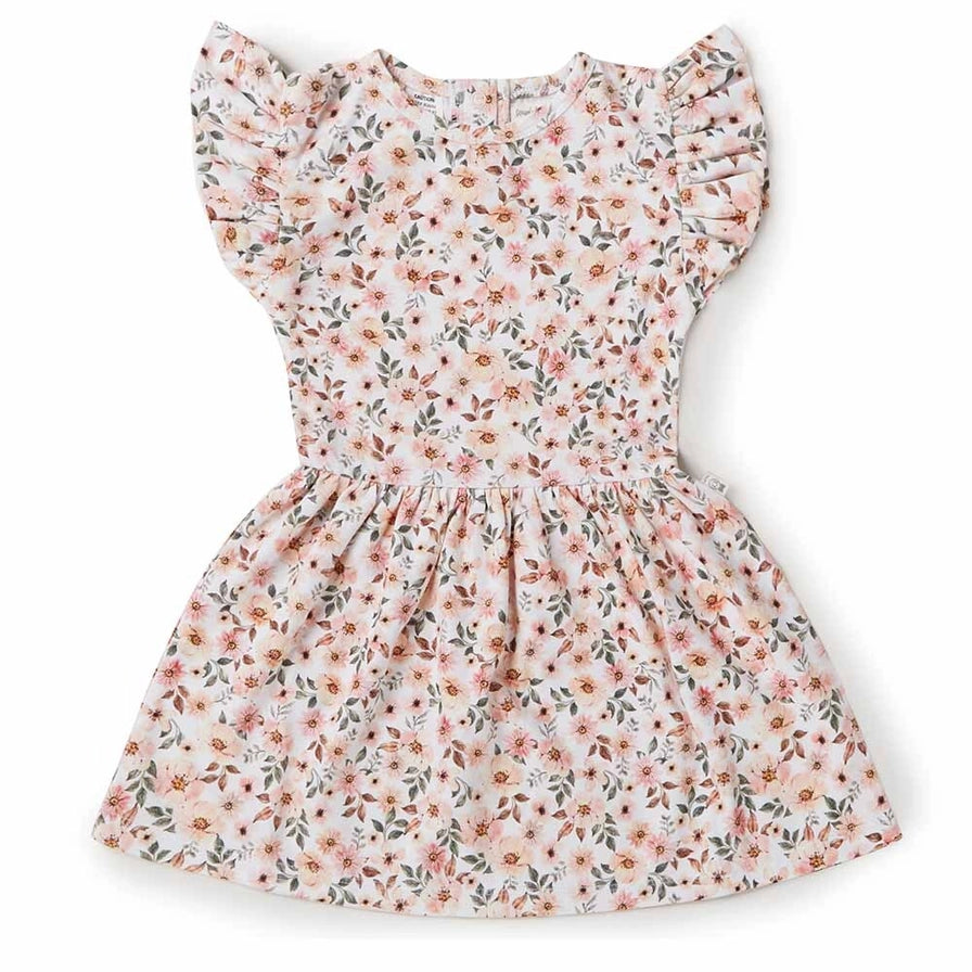 Spring Floral Girl Dress